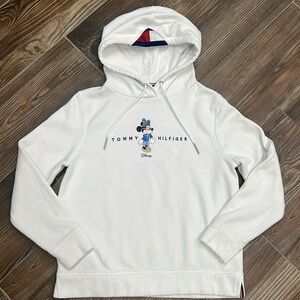Women's Tommy Hilfiger X Disney Minnie Mouse Pullover Hoodie size small